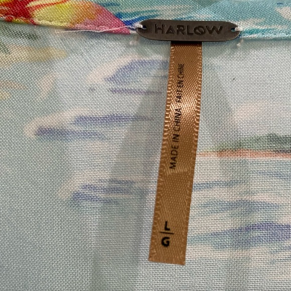 Harlow cropped blouse with ties - Picture 5 of 6